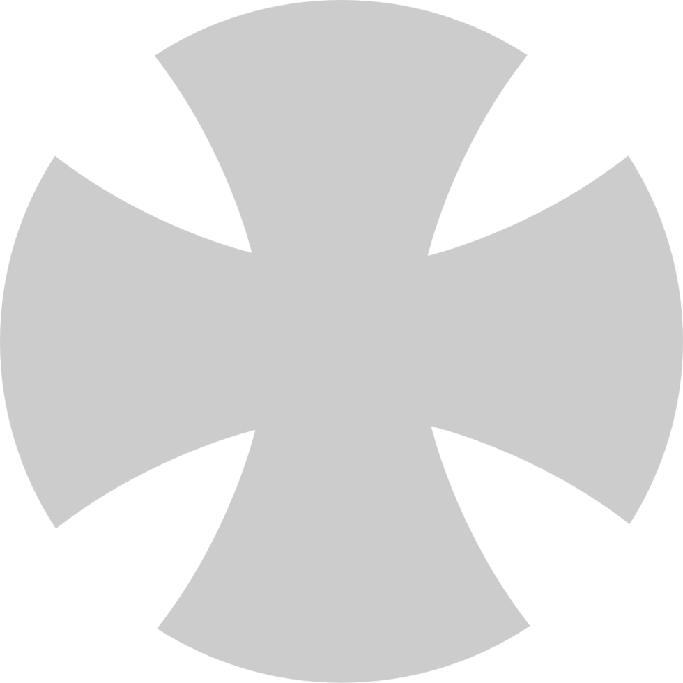 Maltese cross vector