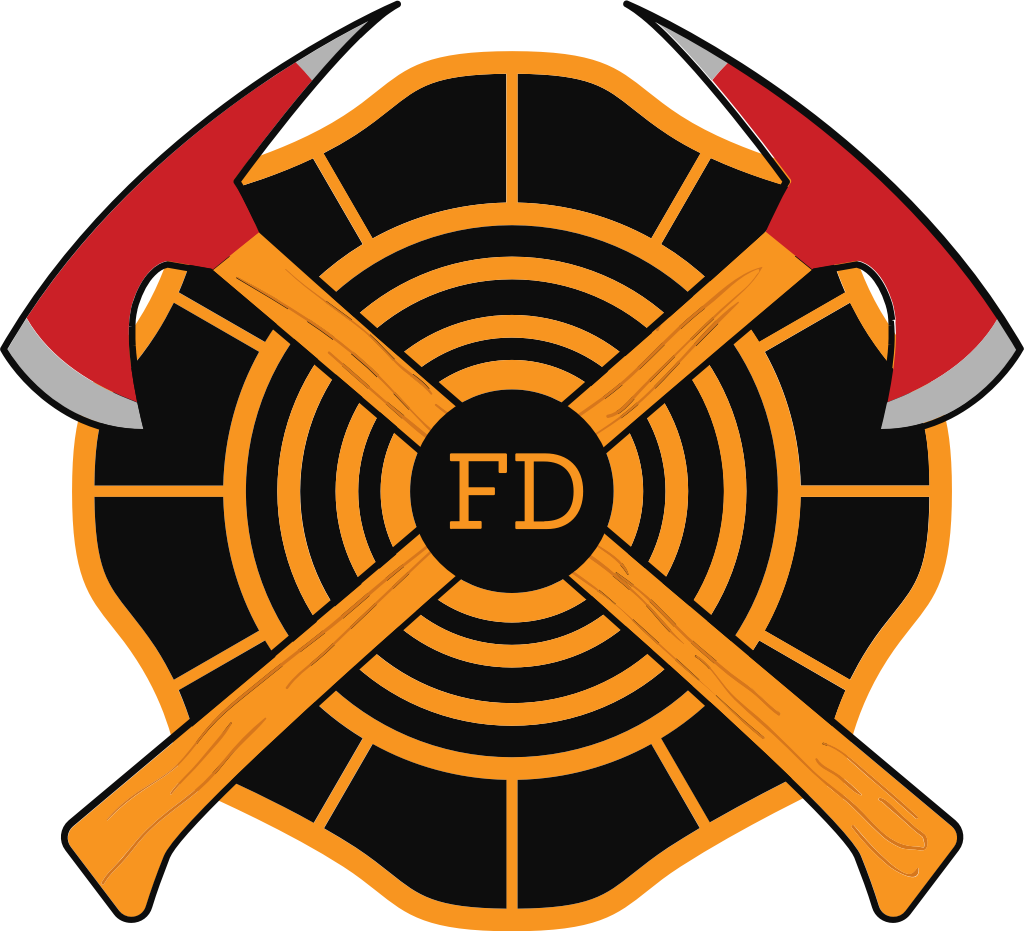 Maltese fire department cross vector