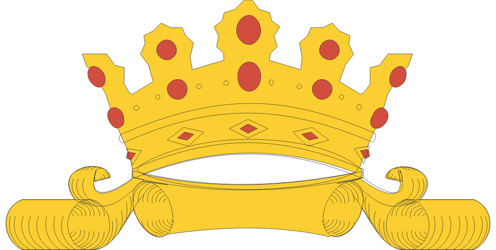 Crown vector