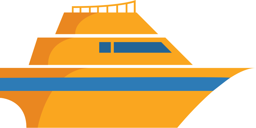 cruise line vector