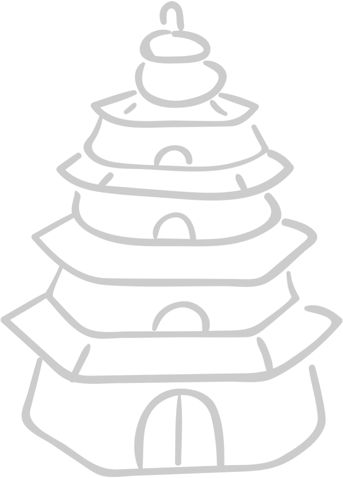 Temple vector