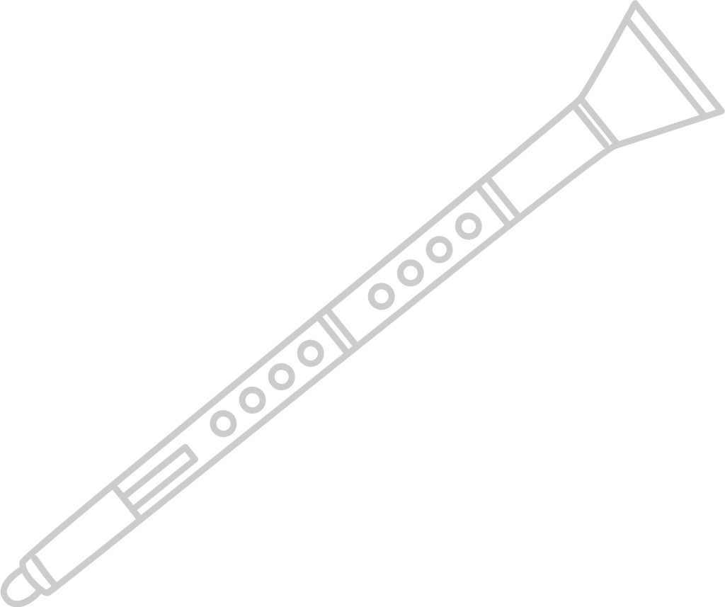 Clarinet vector