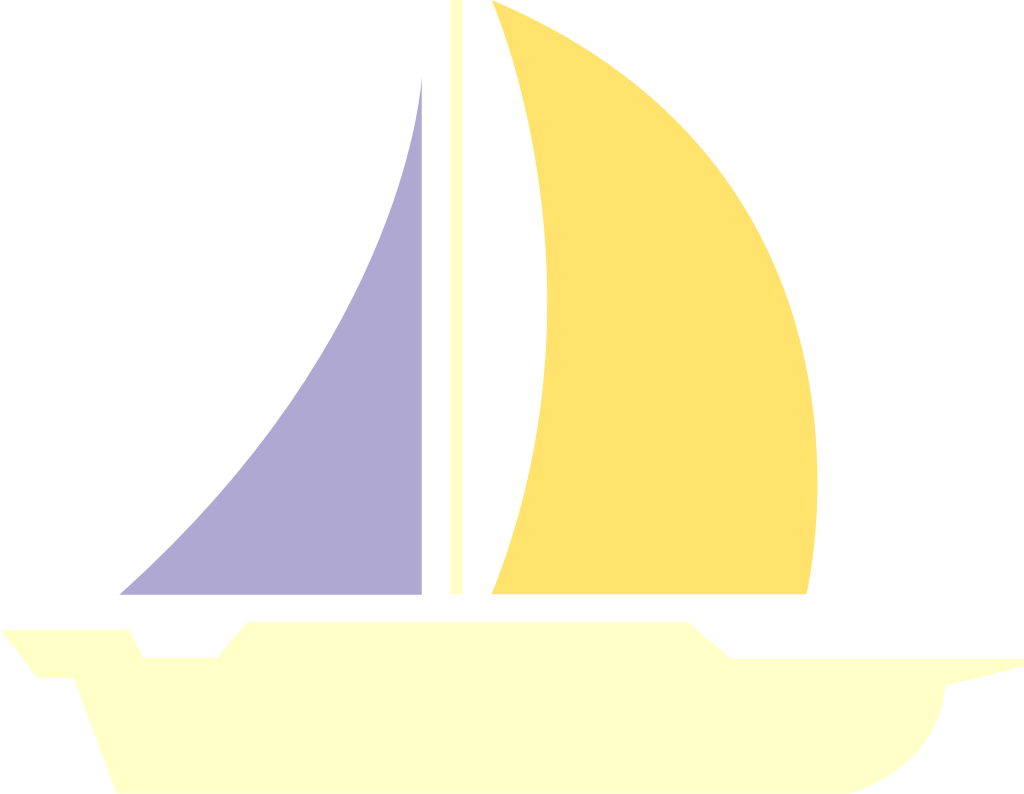 sailboat vector