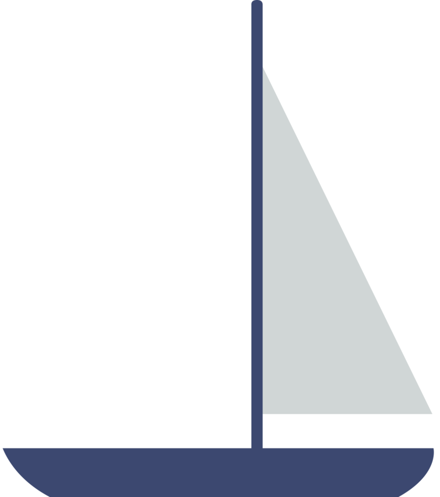 sailboat vector