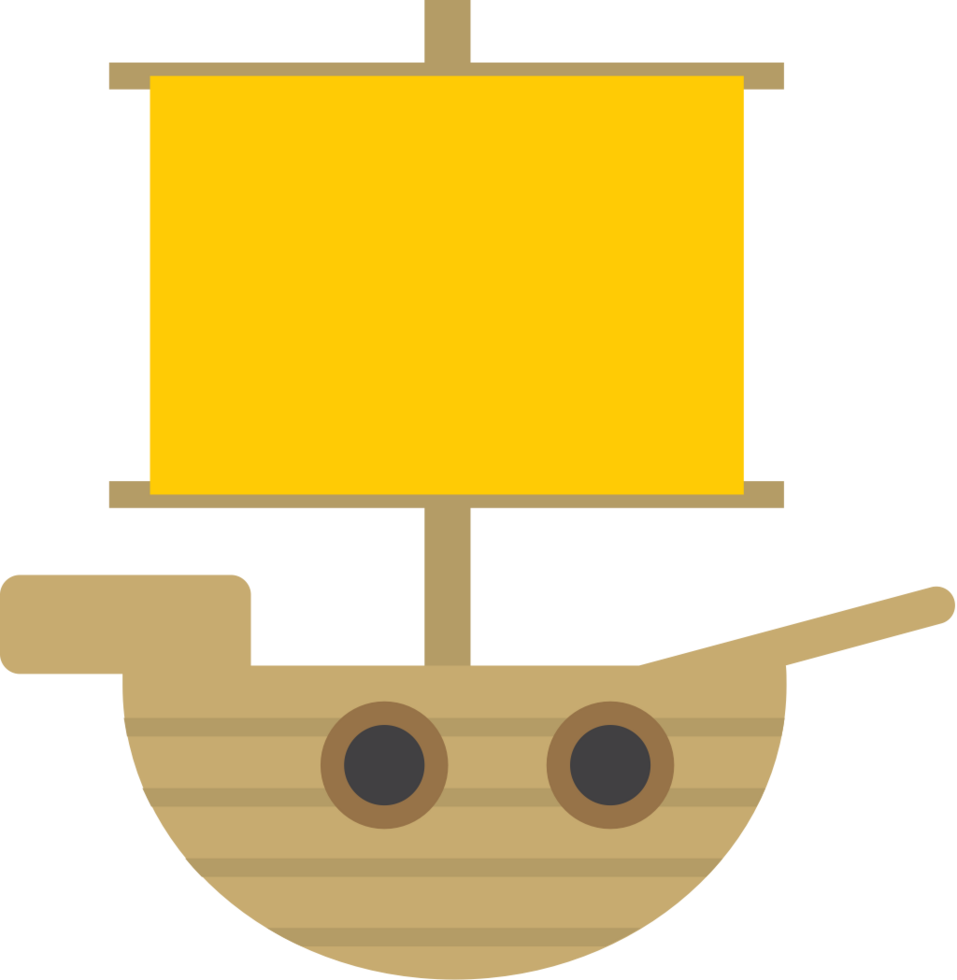 sailboat vector