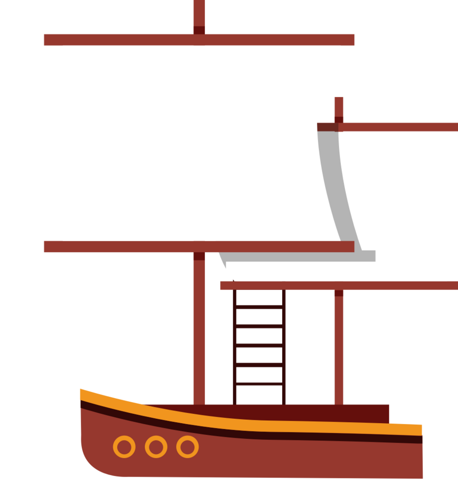 sailboat vector