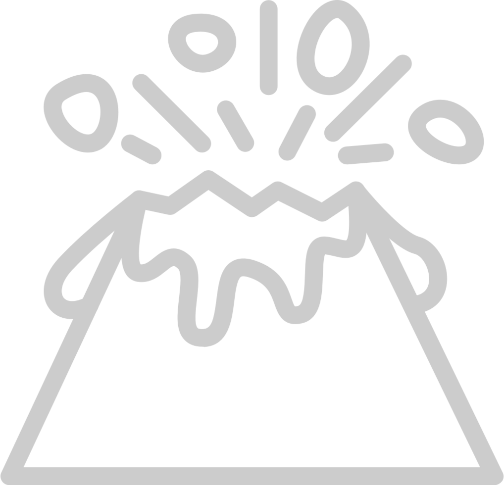Volcano vector