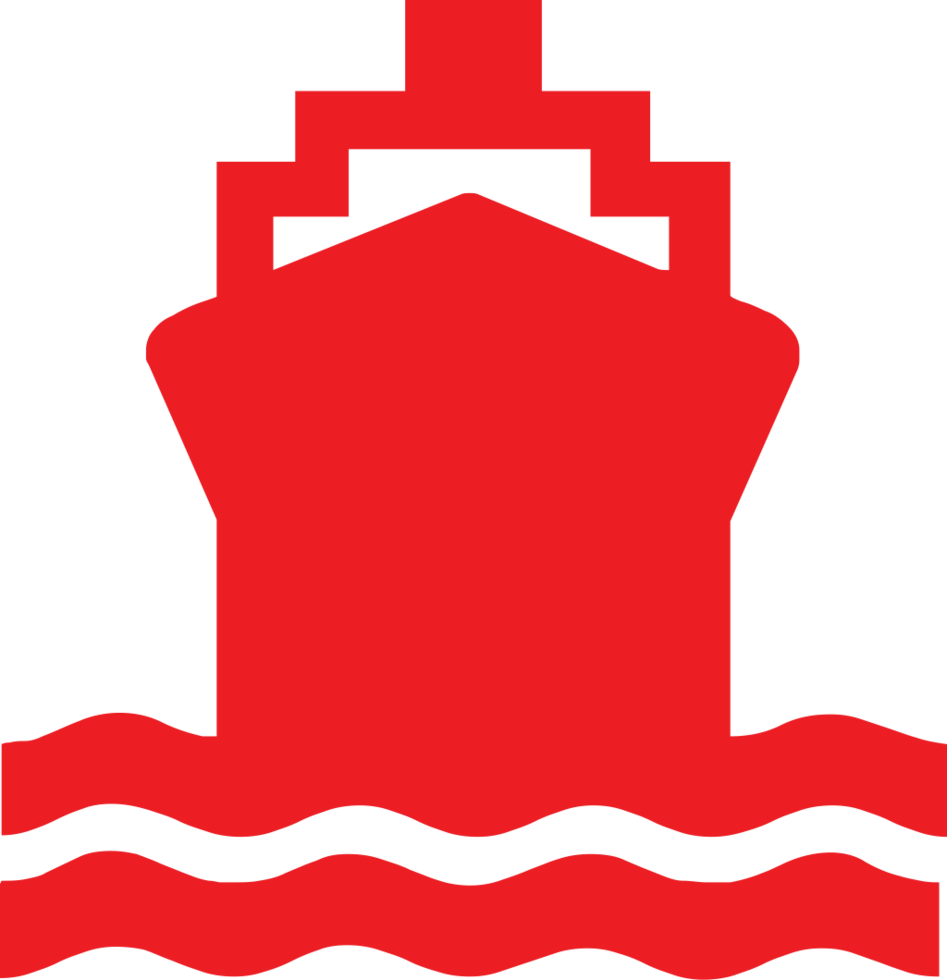 cruise line vector