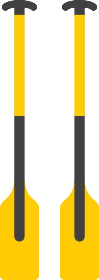 canoe paddlers vector