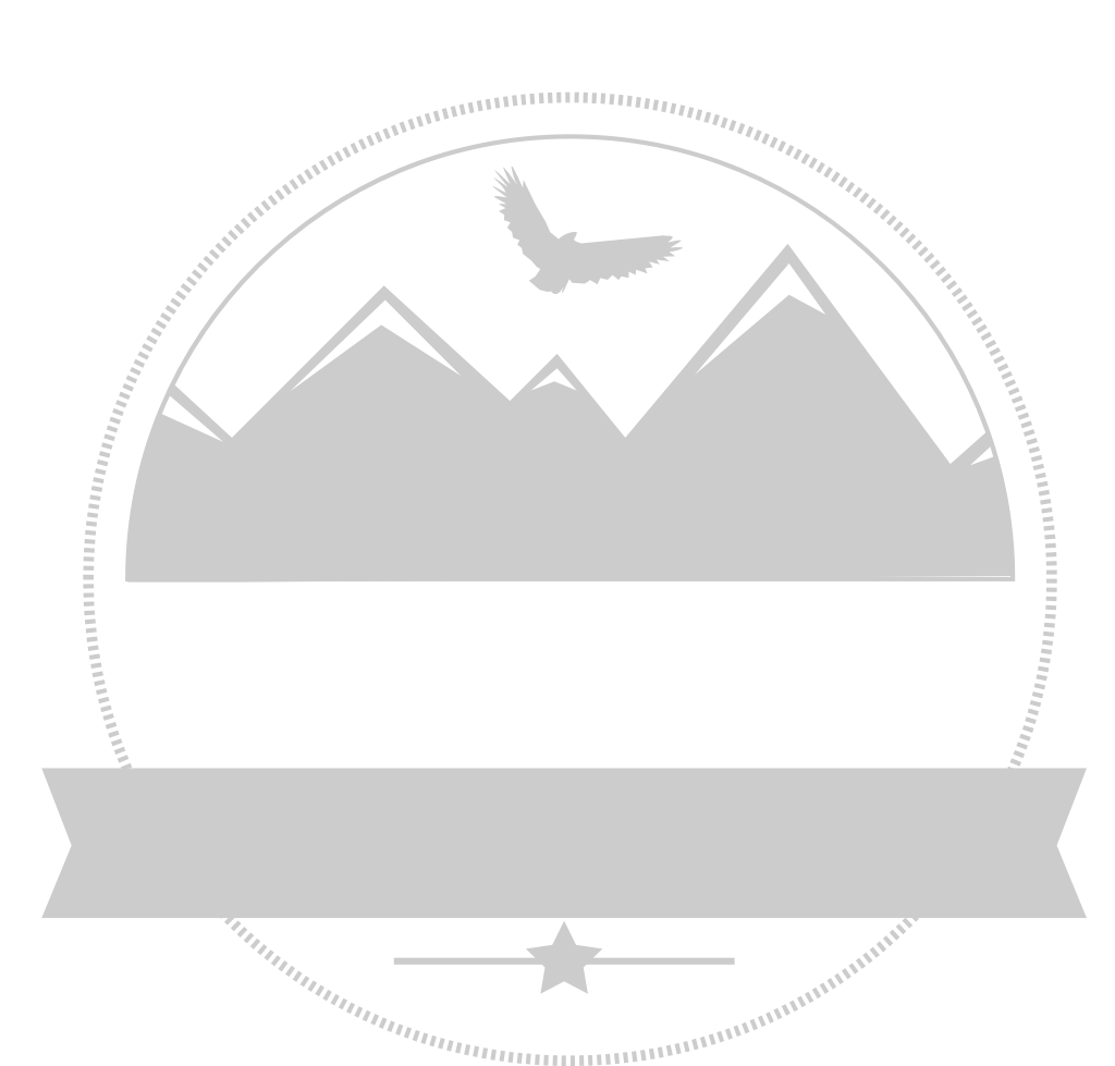 insignia de montaña vector