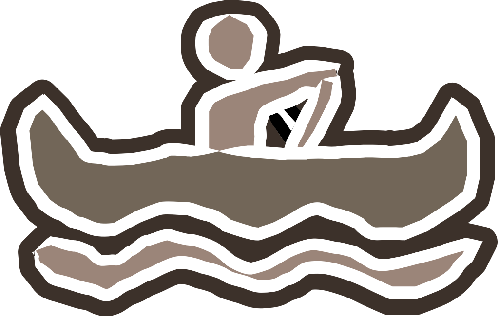 canoe sport vector