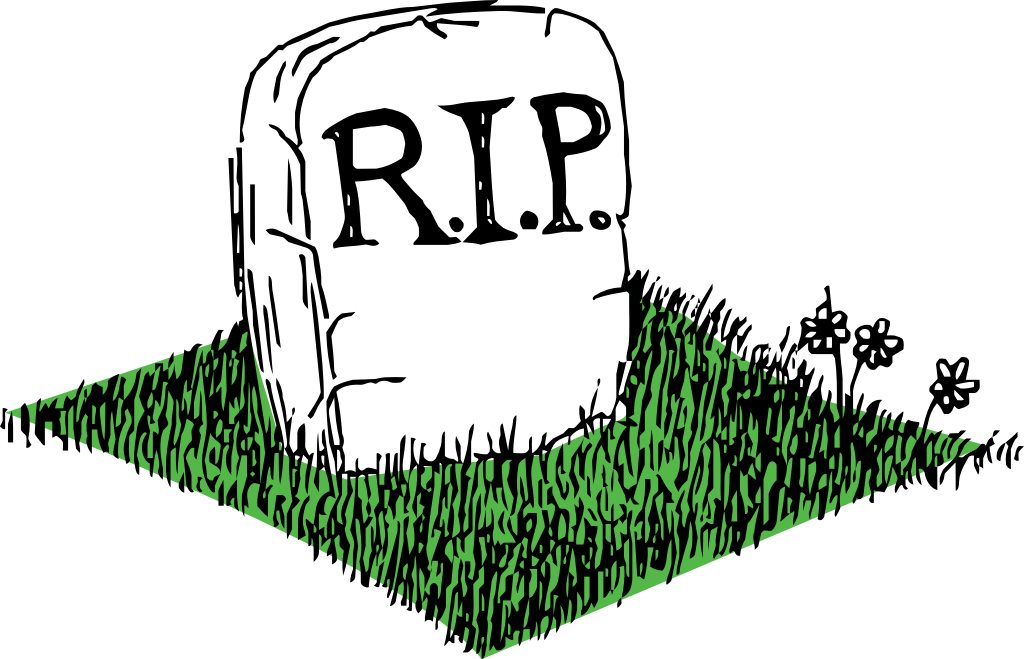 Death grave yard vector