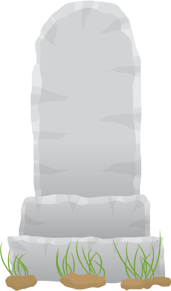 Death tomb stone vector