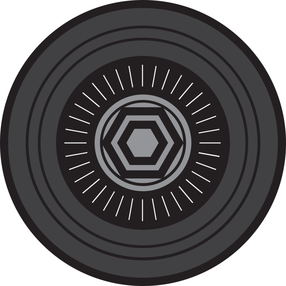 motorcycle wheel vector