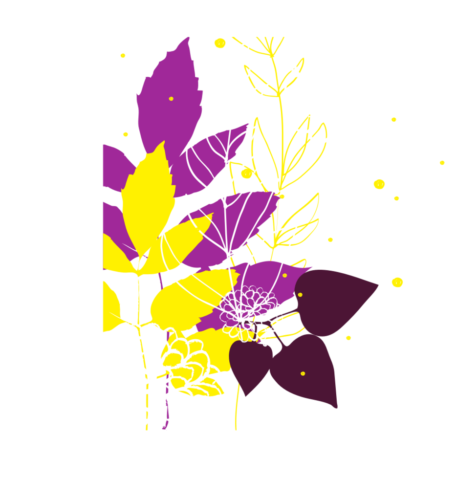 Leaf decoration vector