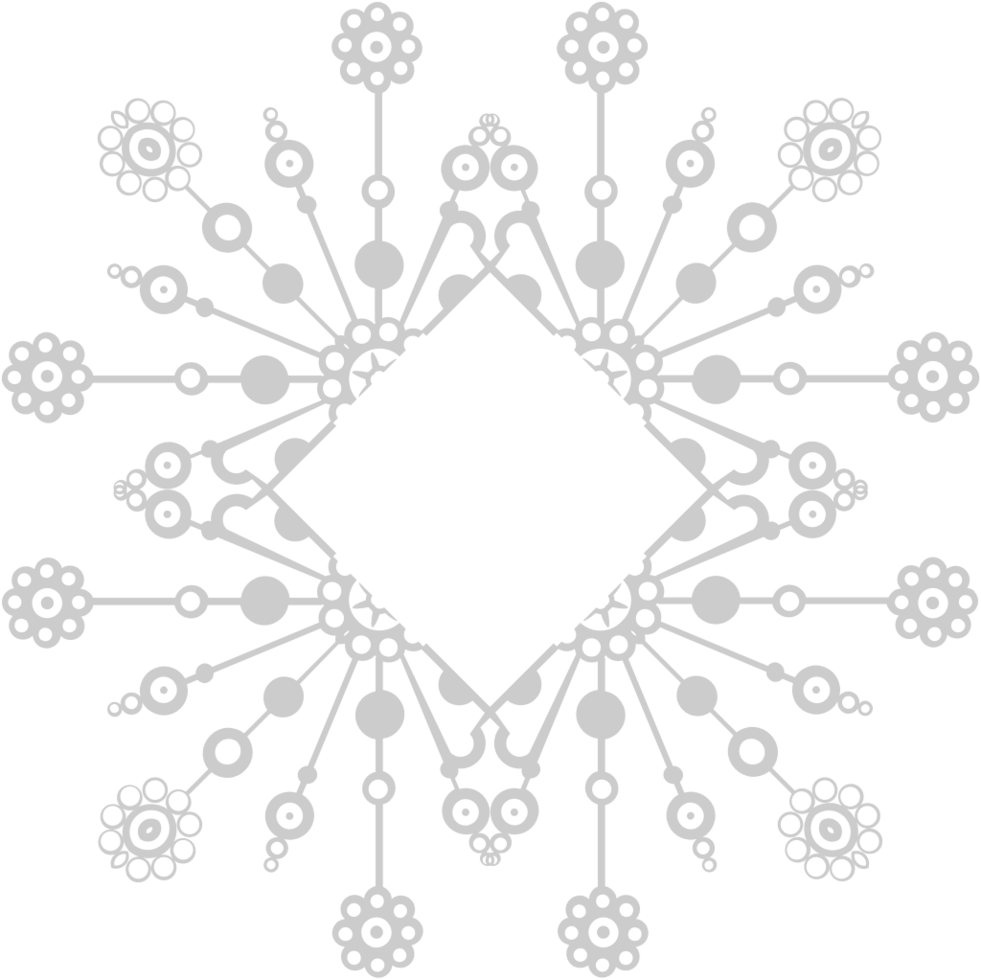 Snowflake decoration vector