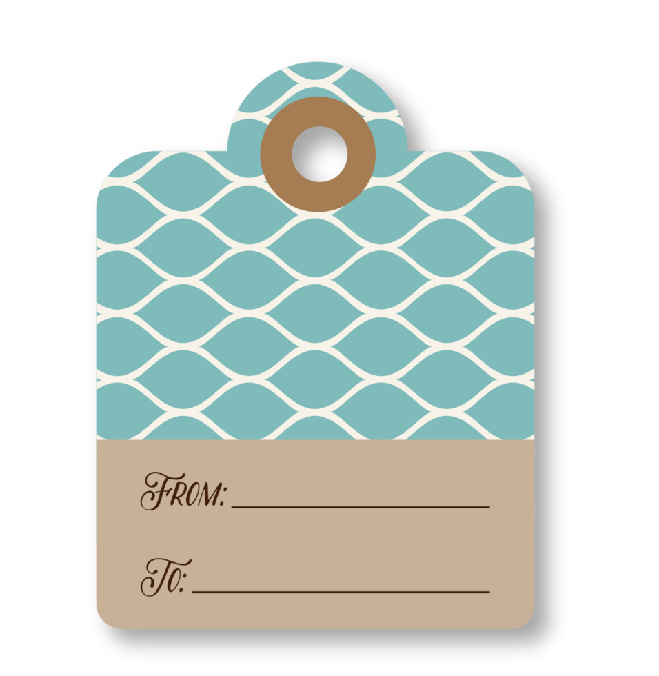 Gift labels decoration vector