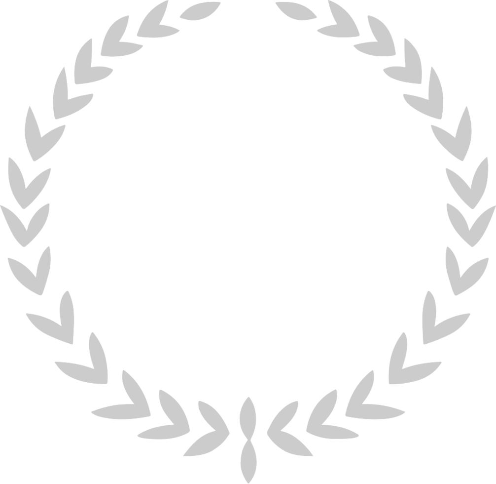 Olive wreath decoration vector
