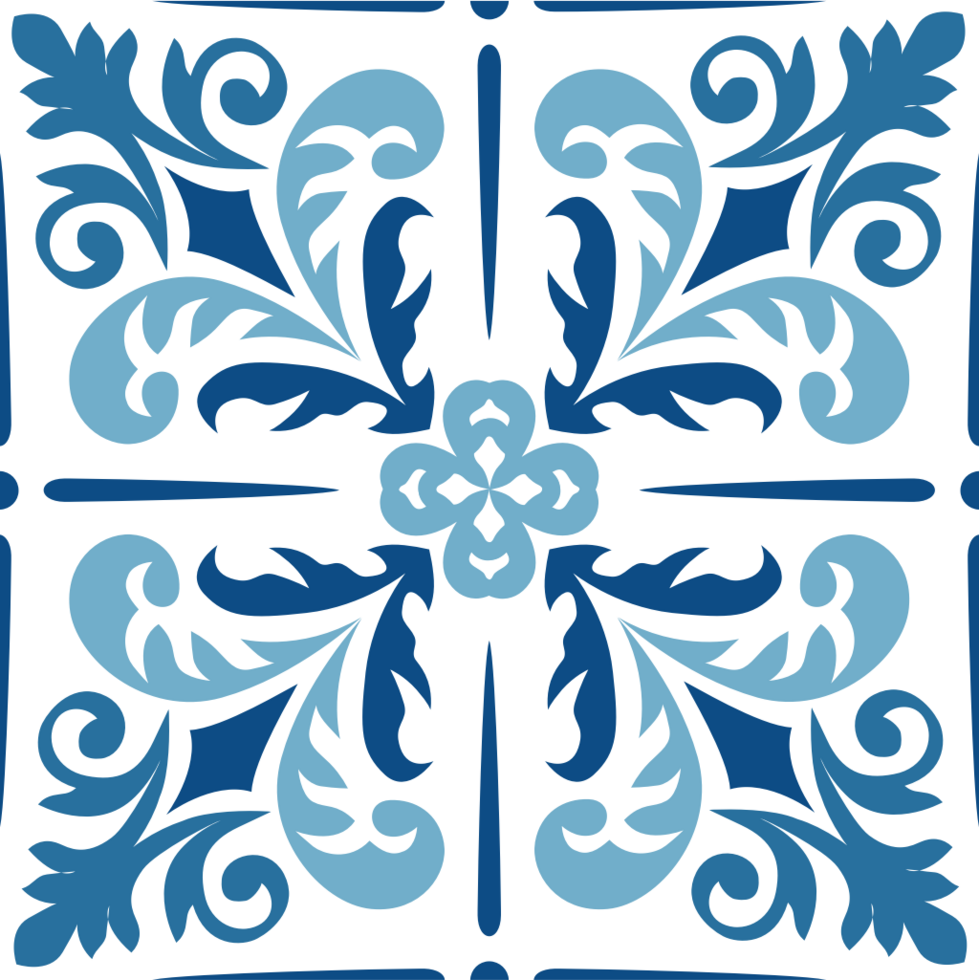 Decoration morocco tile vector