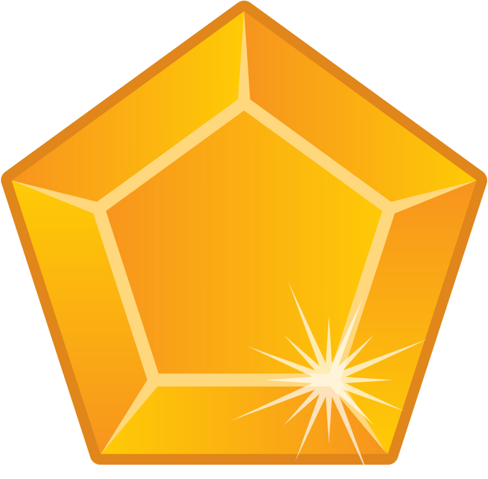 Diamond gem stone vector