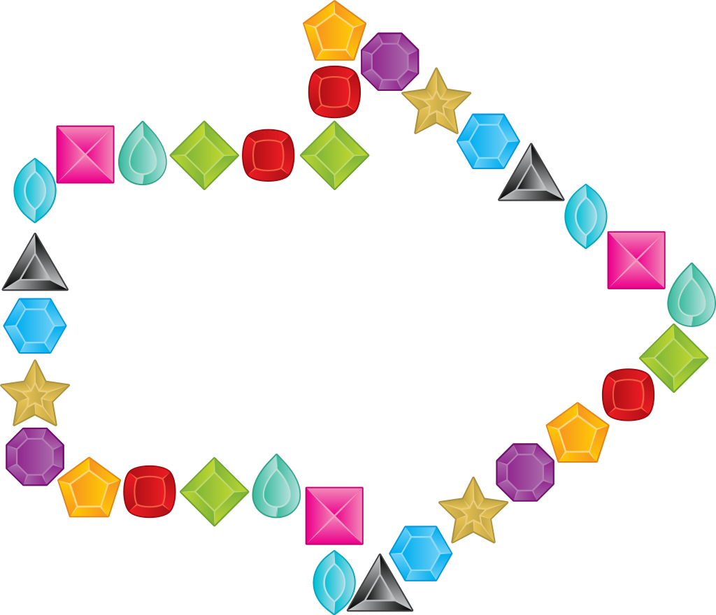 Diamond layout arrow vector