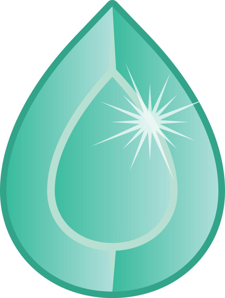 Diamond gem stone drop vector