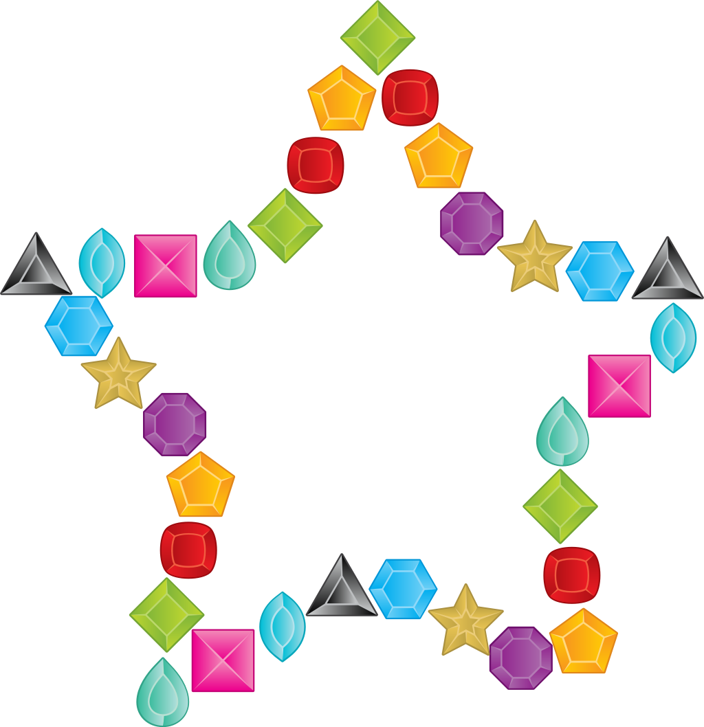 Diamond layout star 36646031 Vector Art at Vecteezy
