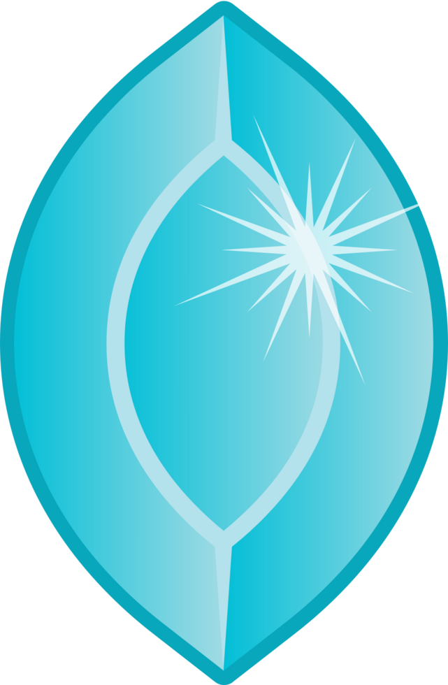 Diamond gem stone eclipse vector