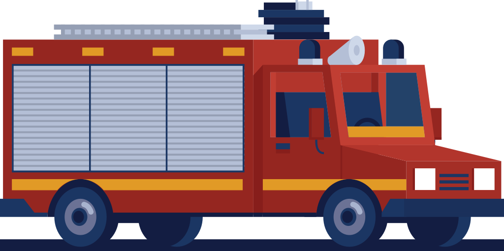 fire truck vector