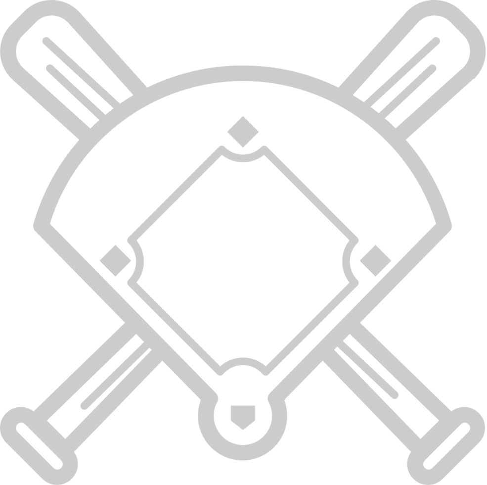 Baseball diamond emblem vector