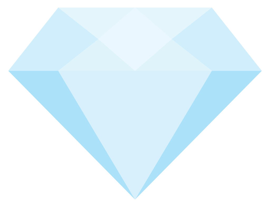 Diamond gem stone vector