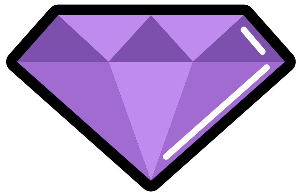 Diamond stone vector