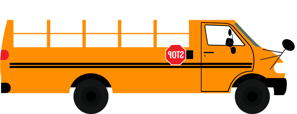 school bus vector