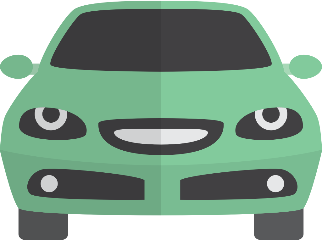 sedan car vector