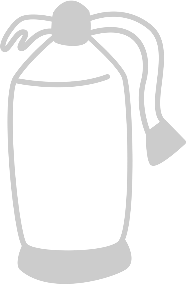 Fireman extinguisher vector