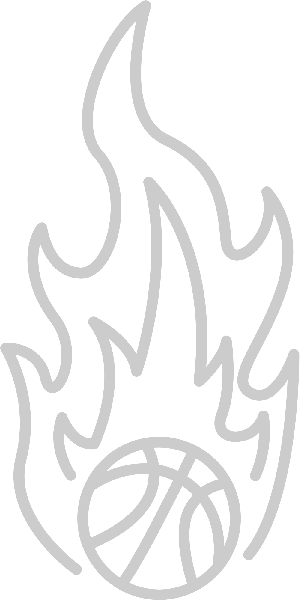 Basketball on fire 36646813 Vector Art at Vecteezy