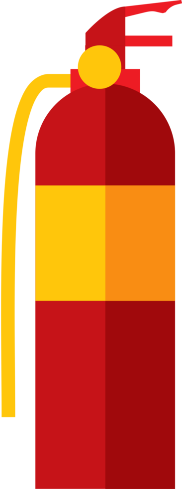 Fireman fire extinguisher vector