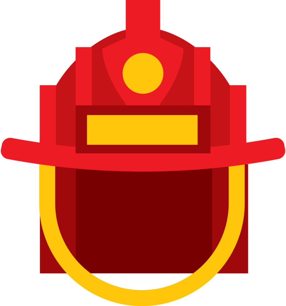 Fireman helmet vector