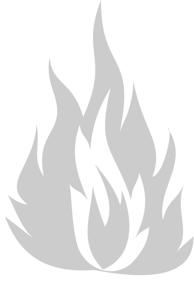 Burning flame vector