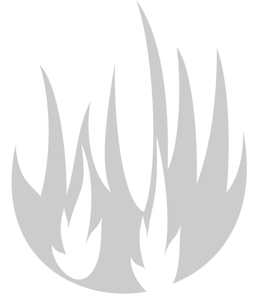 Burning flame vector