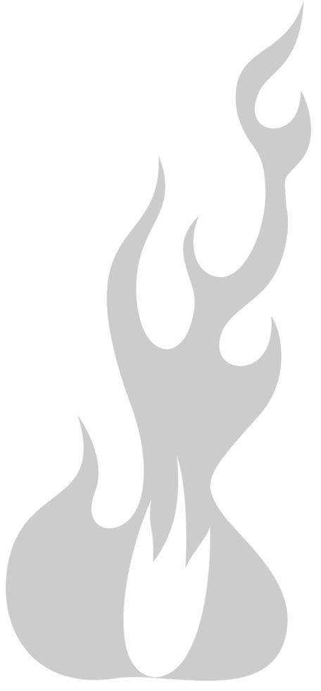 Burning flame vector