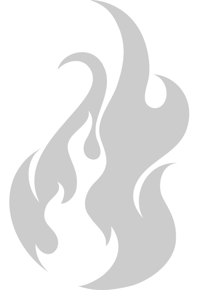 Burning flame vector
