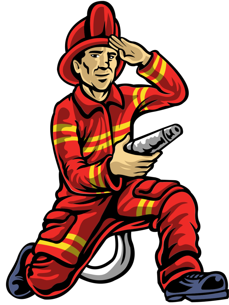 Fireman  vector