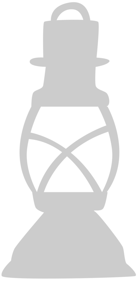 Gas lamp vector