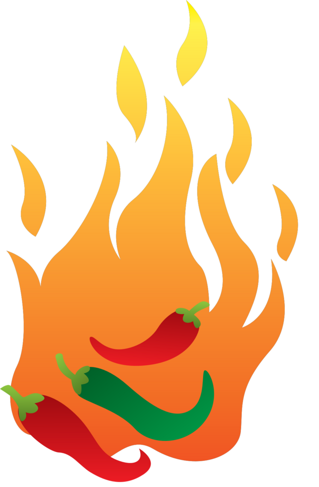 Super hot chilli vector