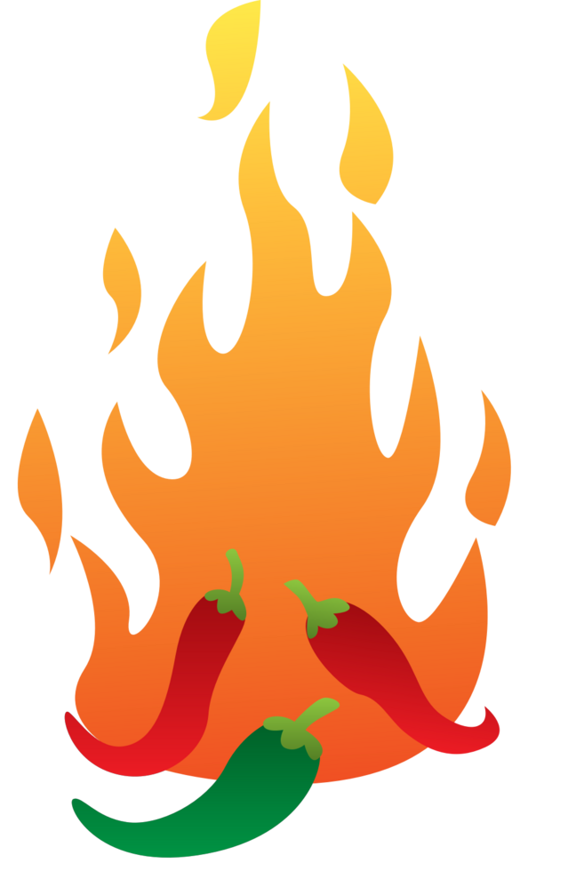 Super hot chilli vector