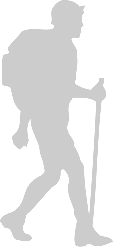 Hiking vector