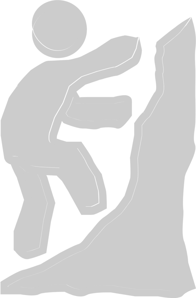 Hiking vector