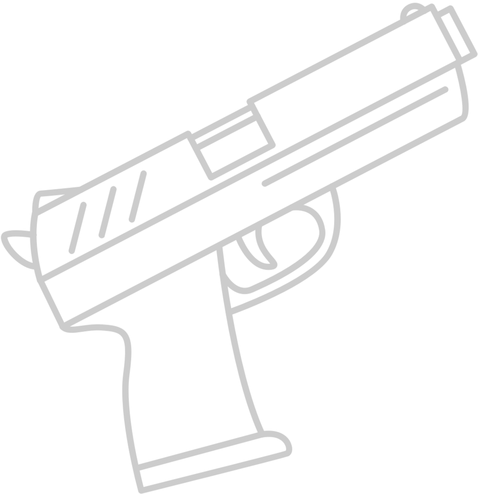 pistola vector