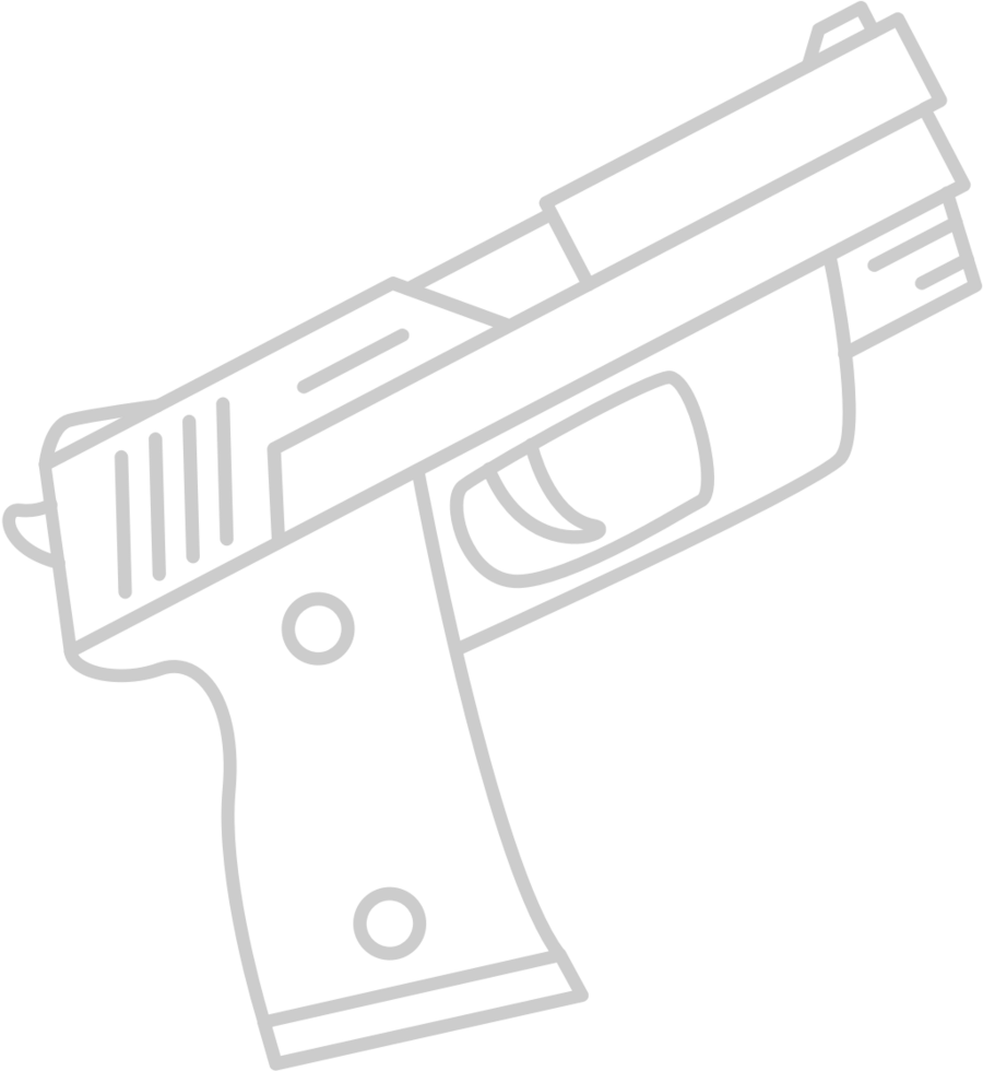 pistola vector